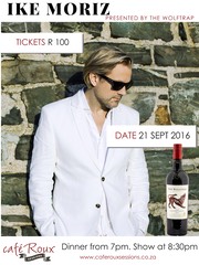Ike Moriz - 21 Sept 2016 Cafe Roux show live music blues rock jazz pop