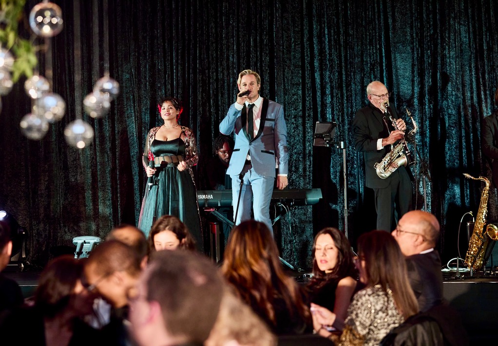 Ike Moriz Swing Band Ball of Hope 2025 corporate entertainment live music jazz pop westin hotel charity cape Town south africa headline set