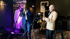 Top Wedding Singer swing duo latin jazz band entertainment birthday function Ike Moriz The Piano Bar May 2017 Cape Town
